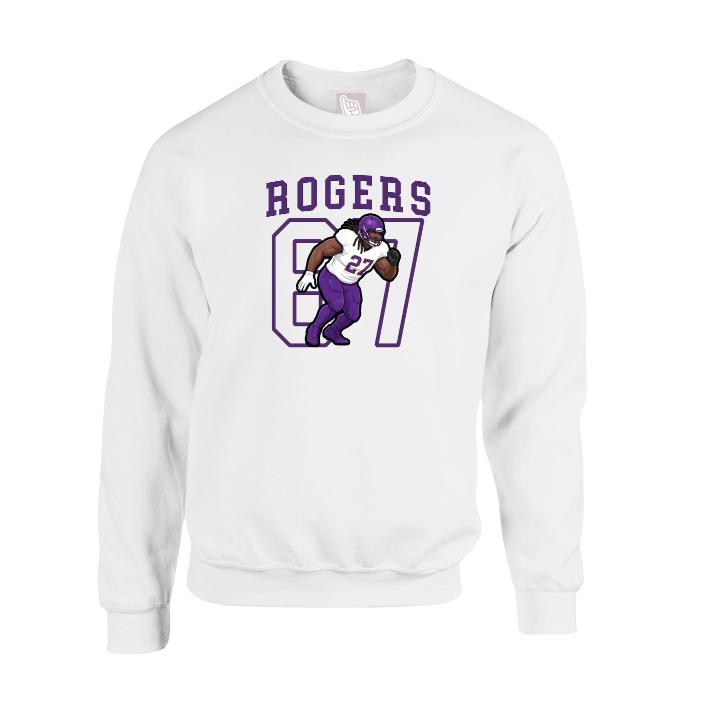 Fleece Crew — Shirsey in White