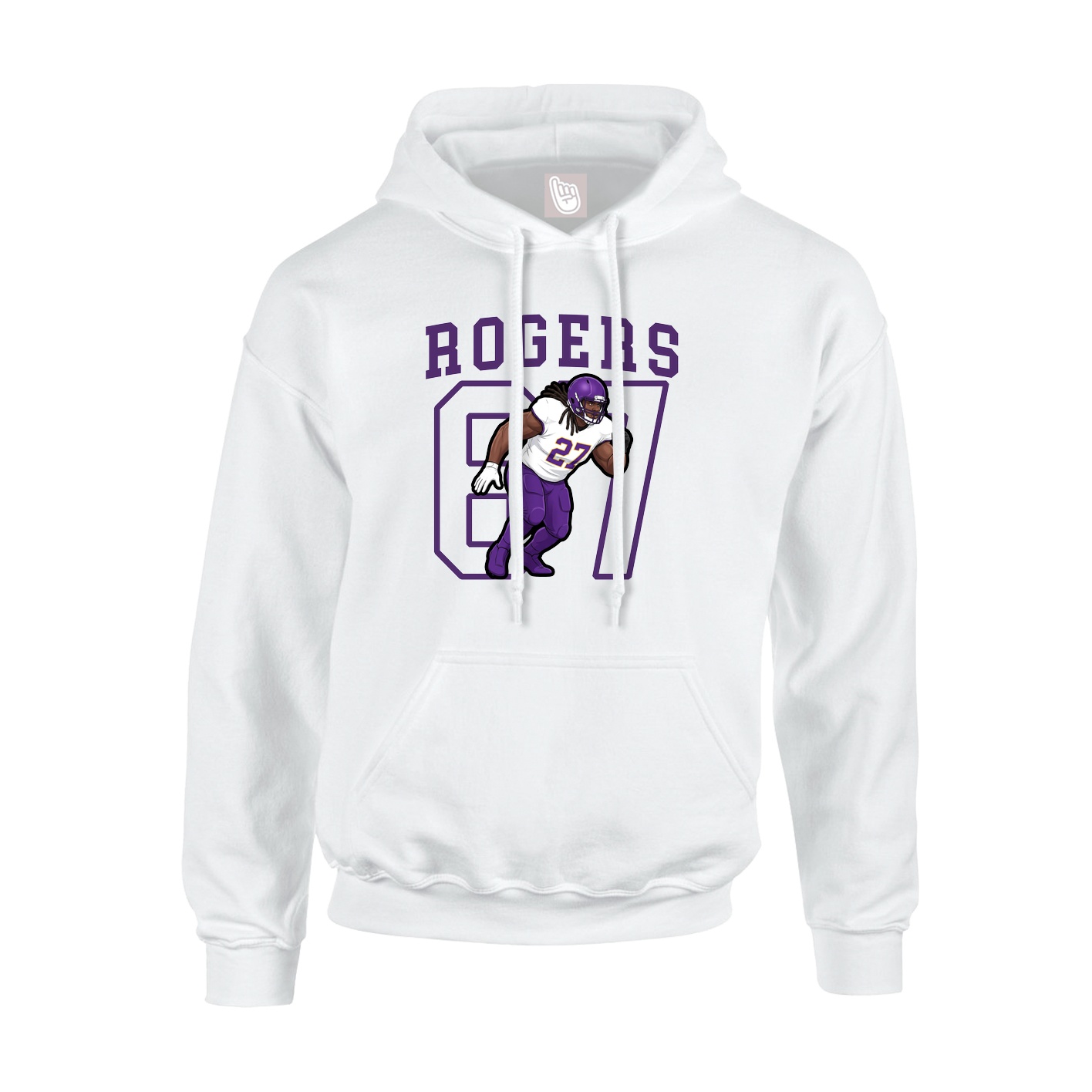 Youth Hoodie — Shirsey in White