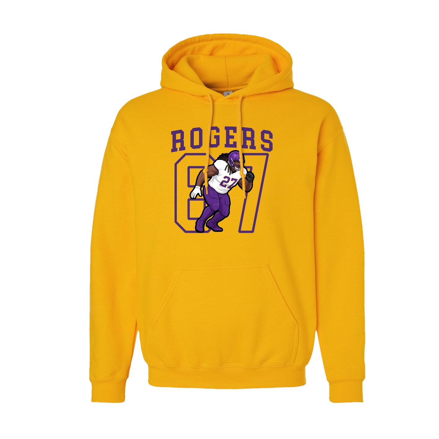 Youth Hoodie — Shirsey in Gold