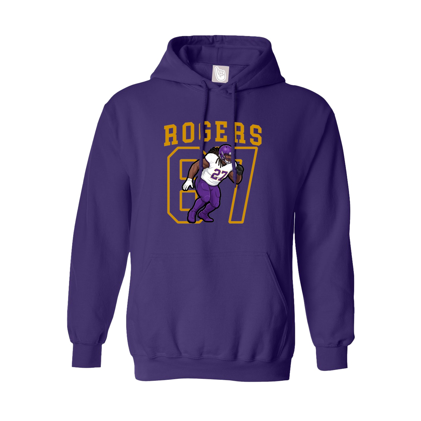 Youth Hoodie — Shirsey in Purple