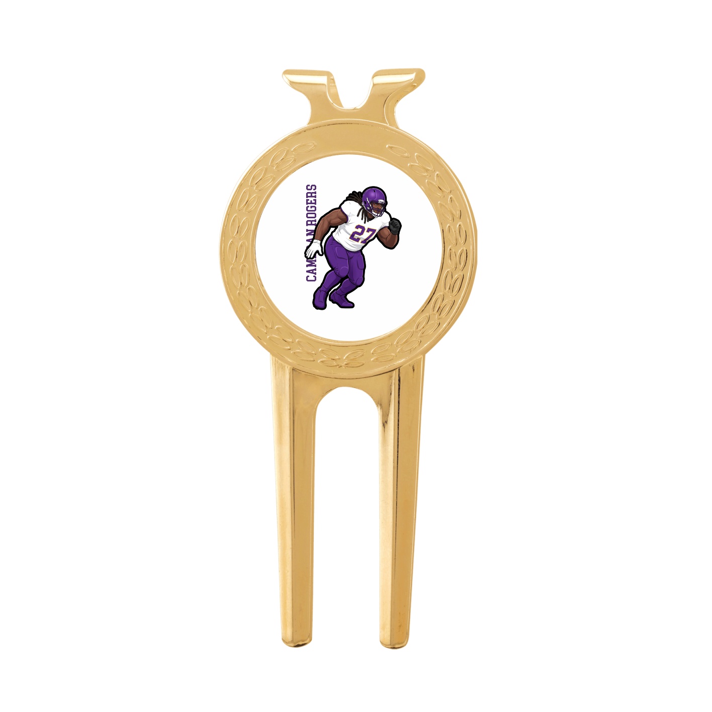 Divot Tool with Ball Marker — Name Vertical in Classic