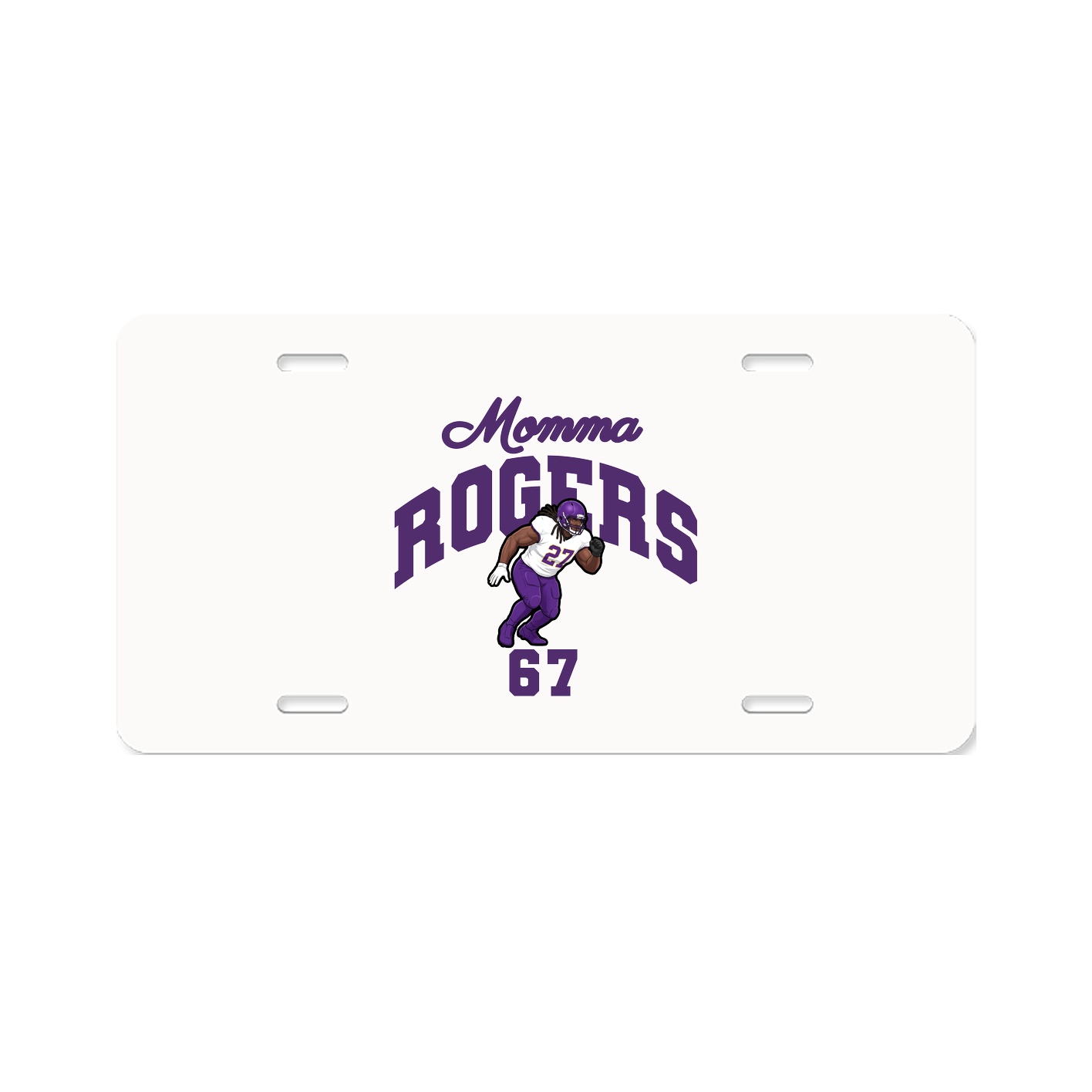 License Plate — Mothers Day Arch in Classic
