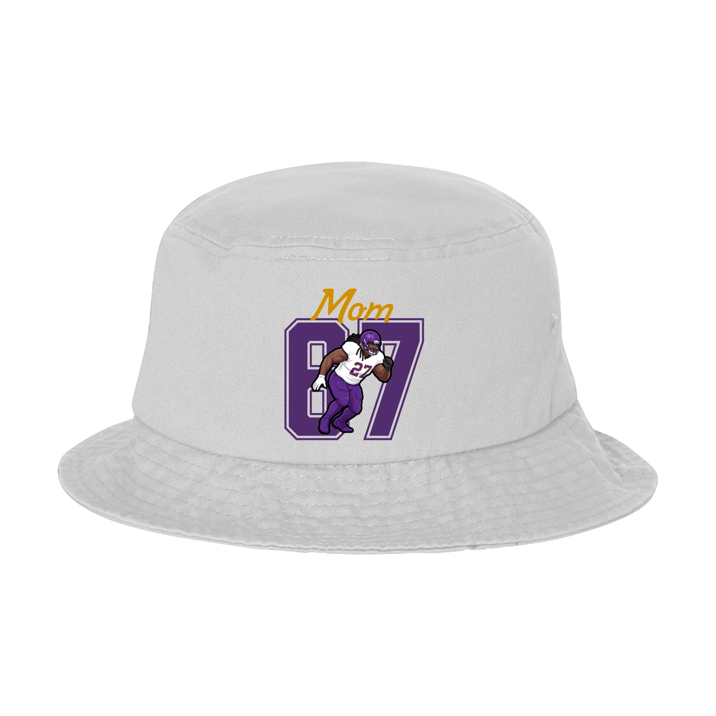 Bucket Cap — Mothers Day Shirsey in White