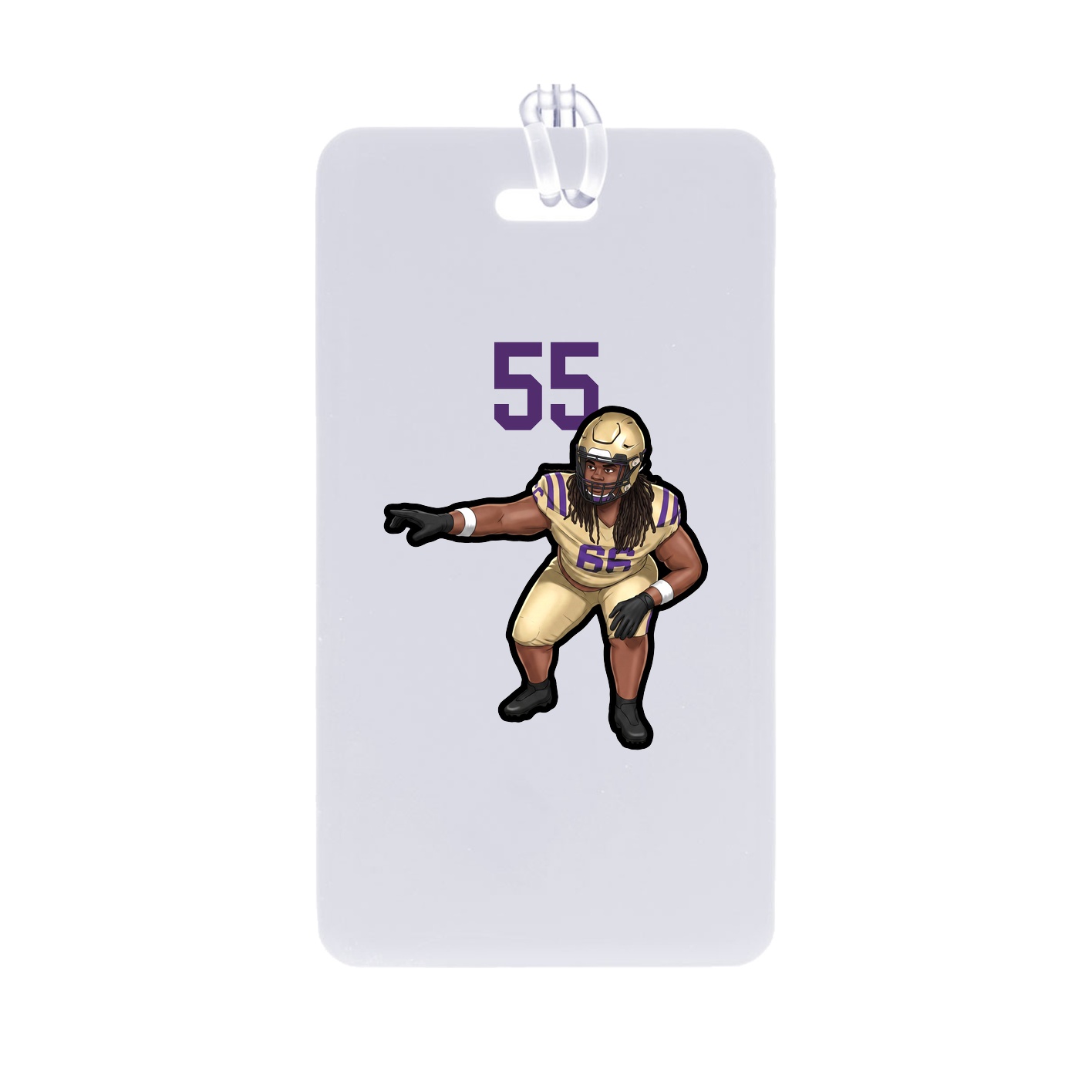 Bag Tag — Number Top in Classic