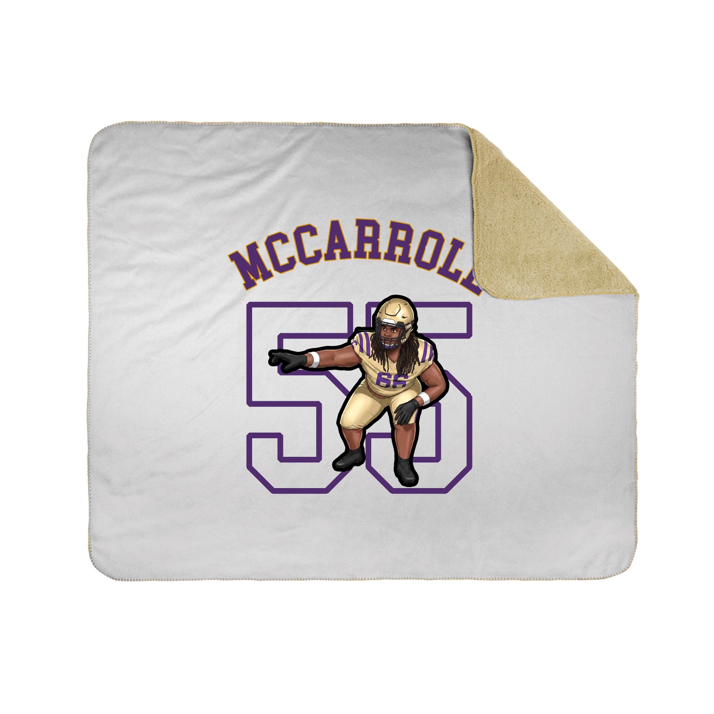 Throw Blanket — Shirsey Arch in White