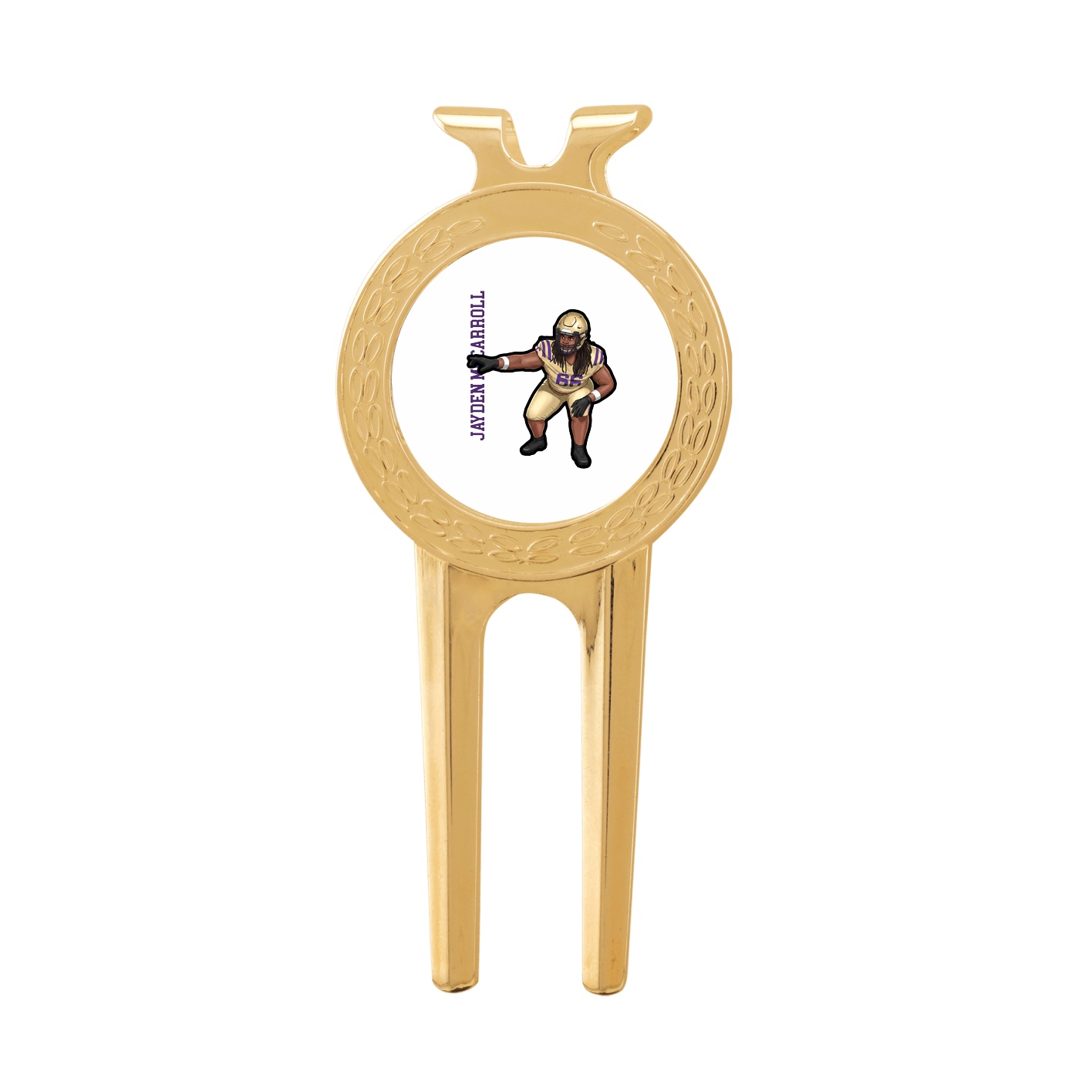 Divot Tool with Ball Marker — Name Vertical in Classic