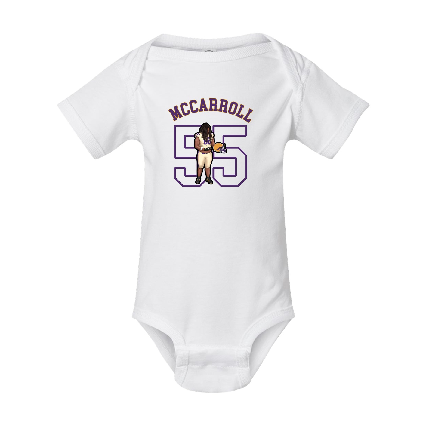 Baby Onesie — Shirsey Arch in White