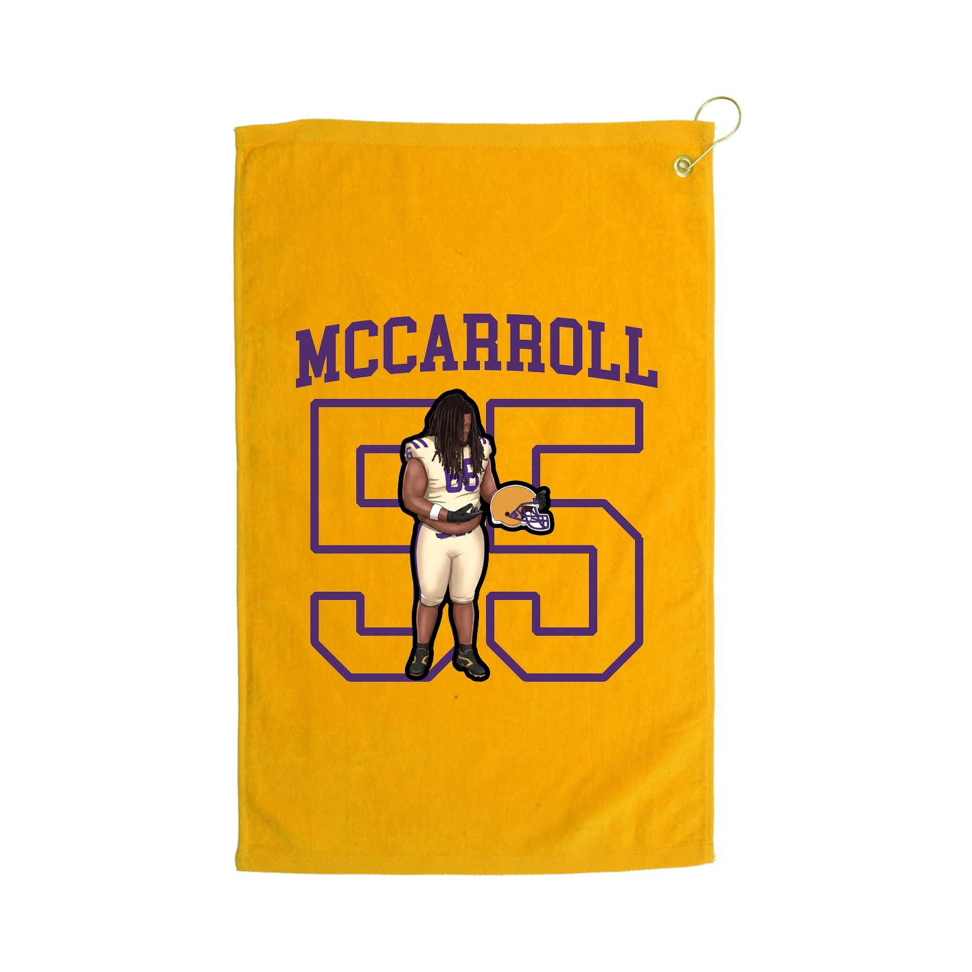 Golf Towel — Shirsey in Gold