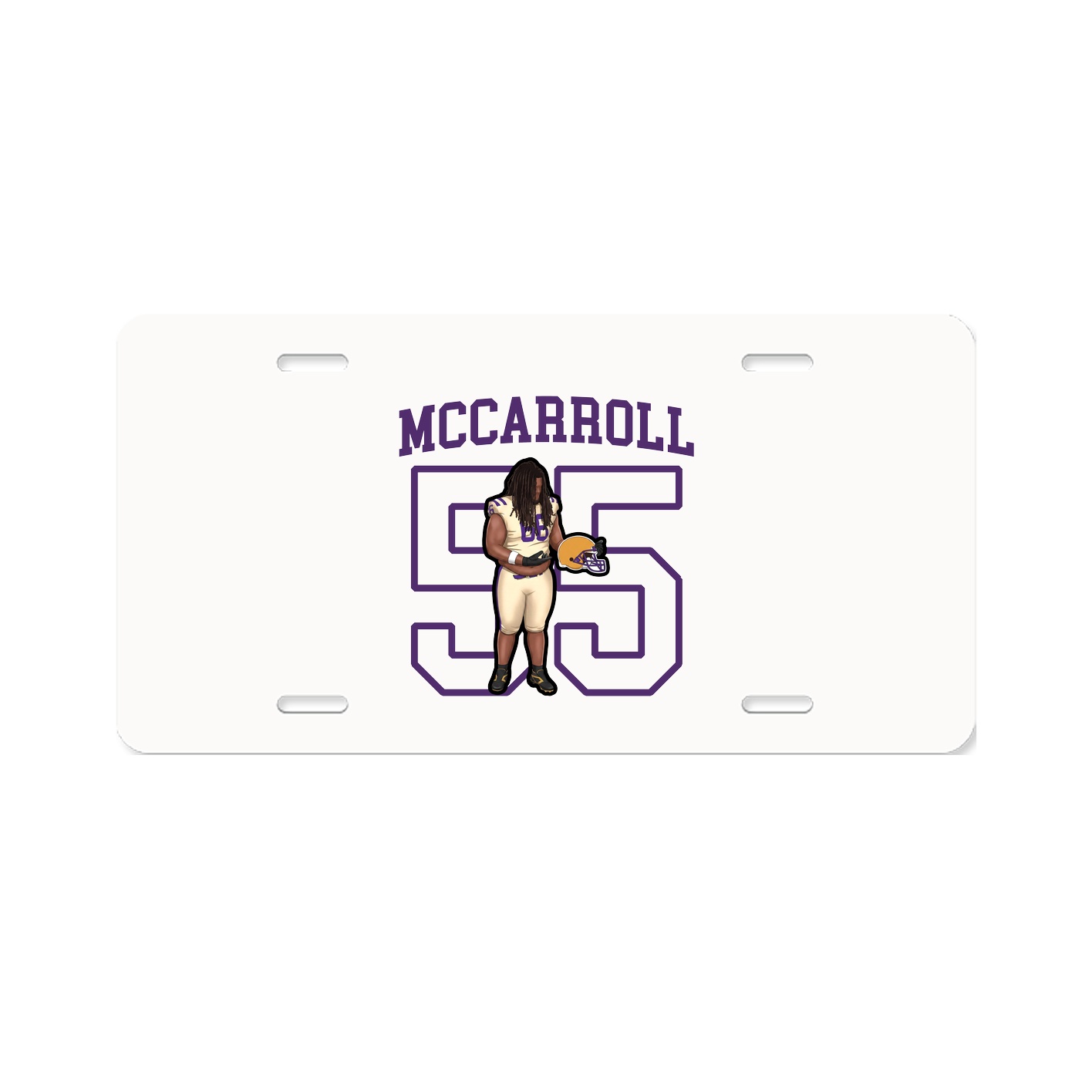Aluminum License Plate