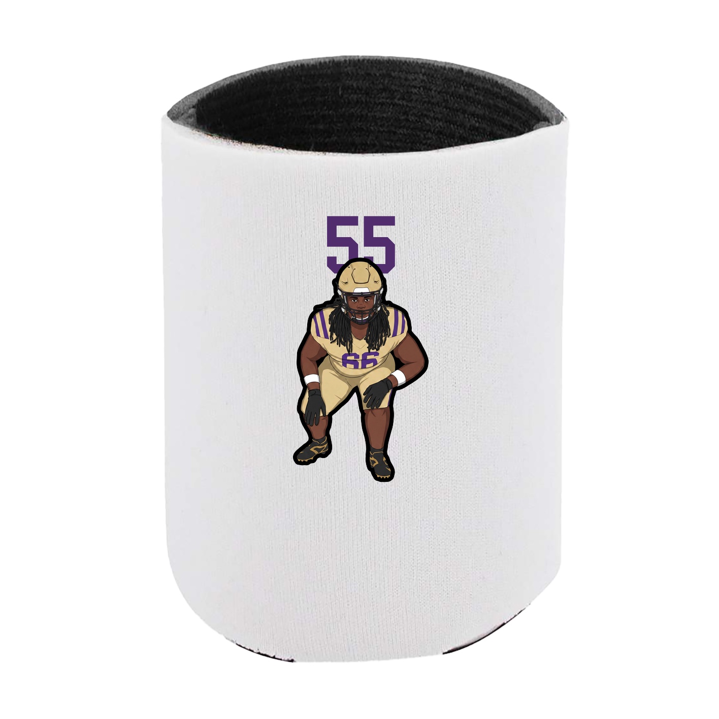 Can Holder — Number Top in White