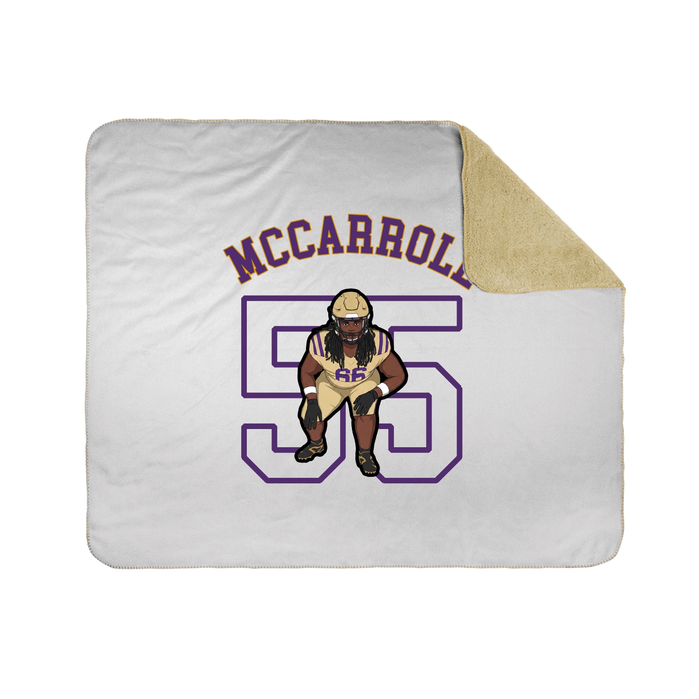 Throw Blanket — Shirsey Arch in White