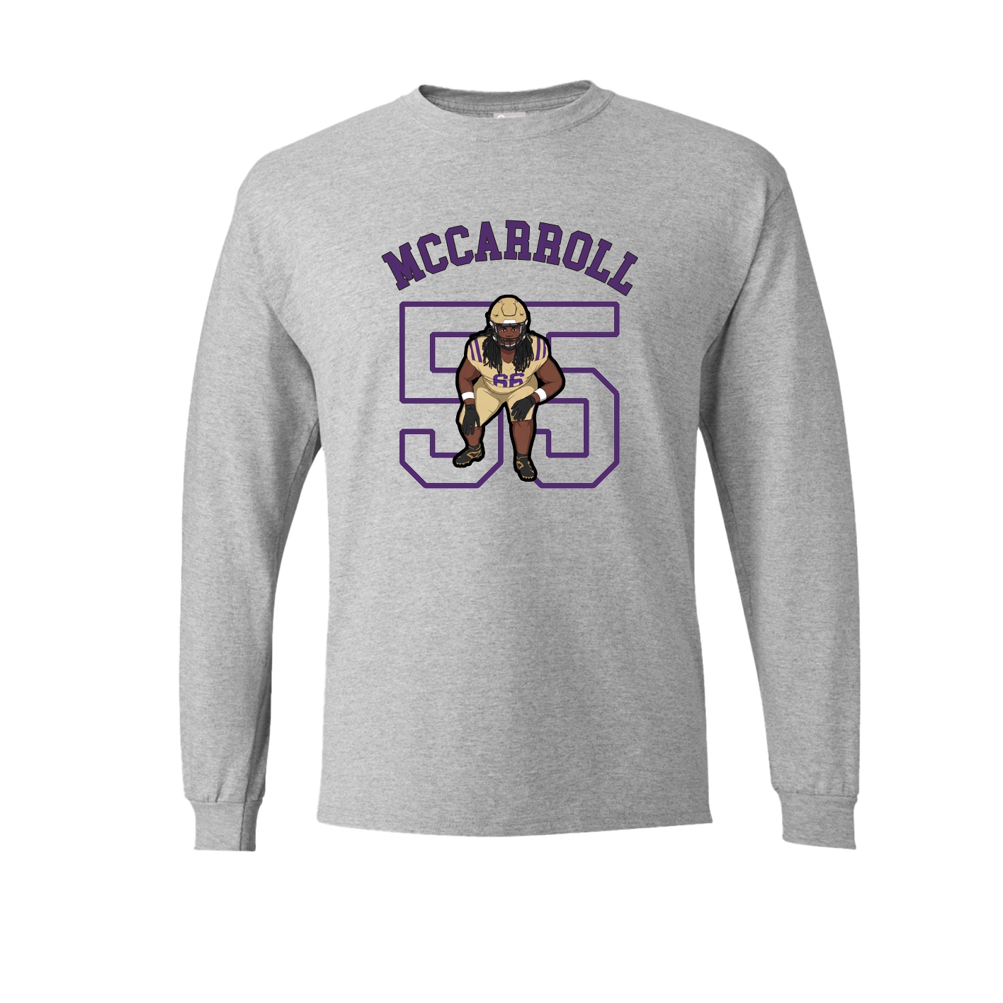 Long Sleeve Tee — Shirsey Arch in Grey