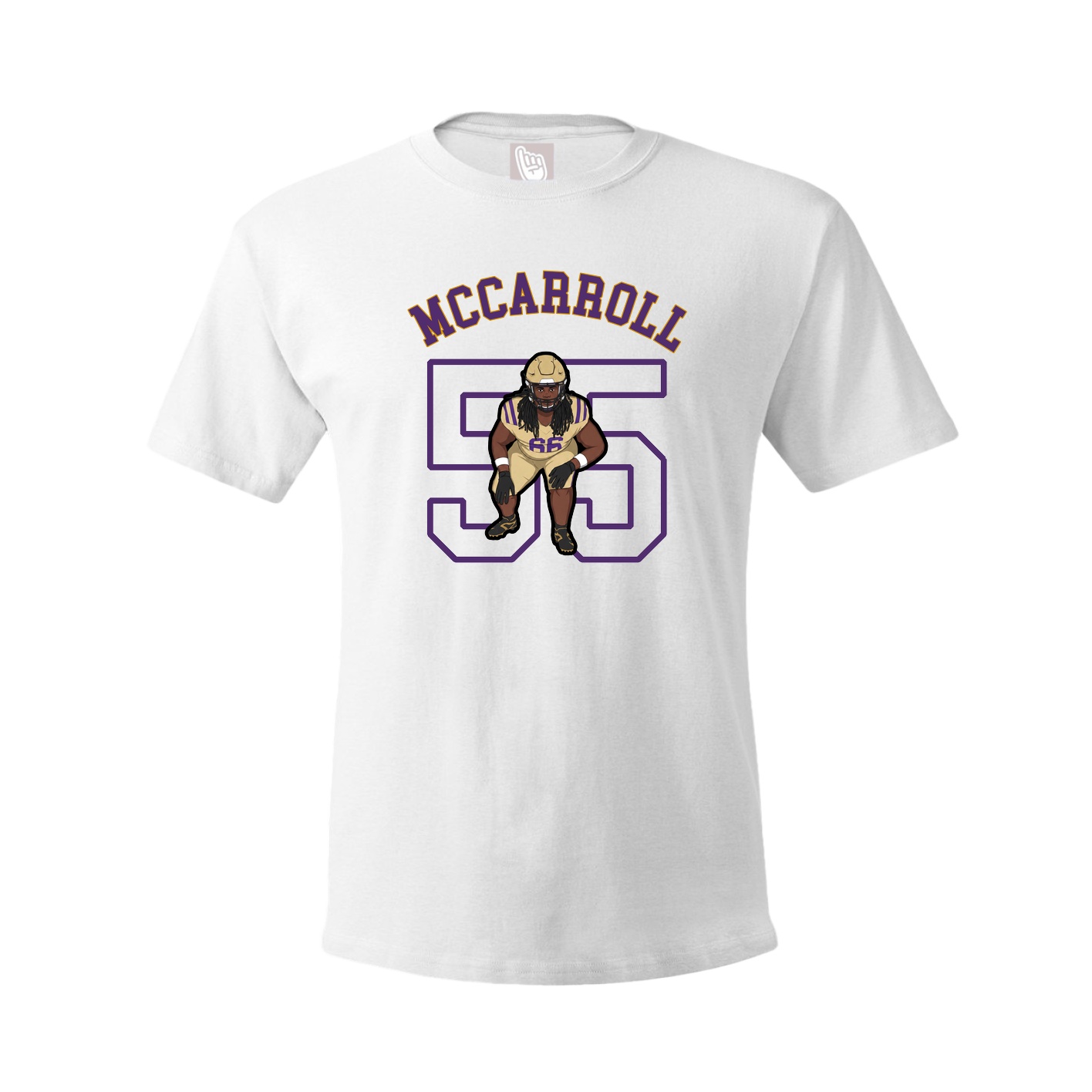 Youth Tee — Shirsey Arch in White