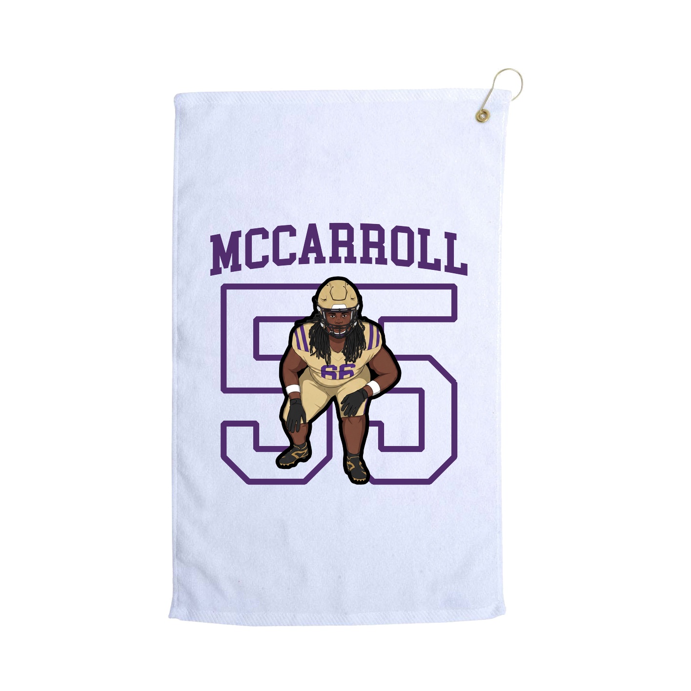 Golf Towel — Shirsey in White
