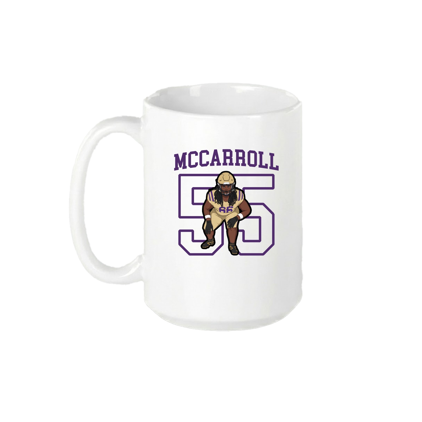 15oz Coffee Mug — Shirsey in White