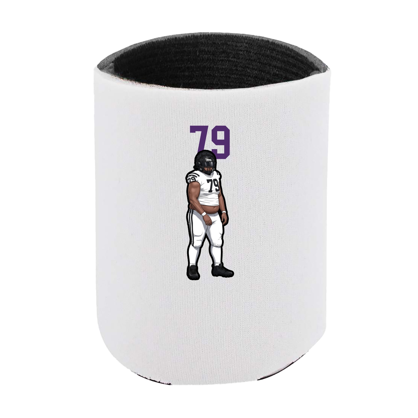 Can Holder — Number Top in White