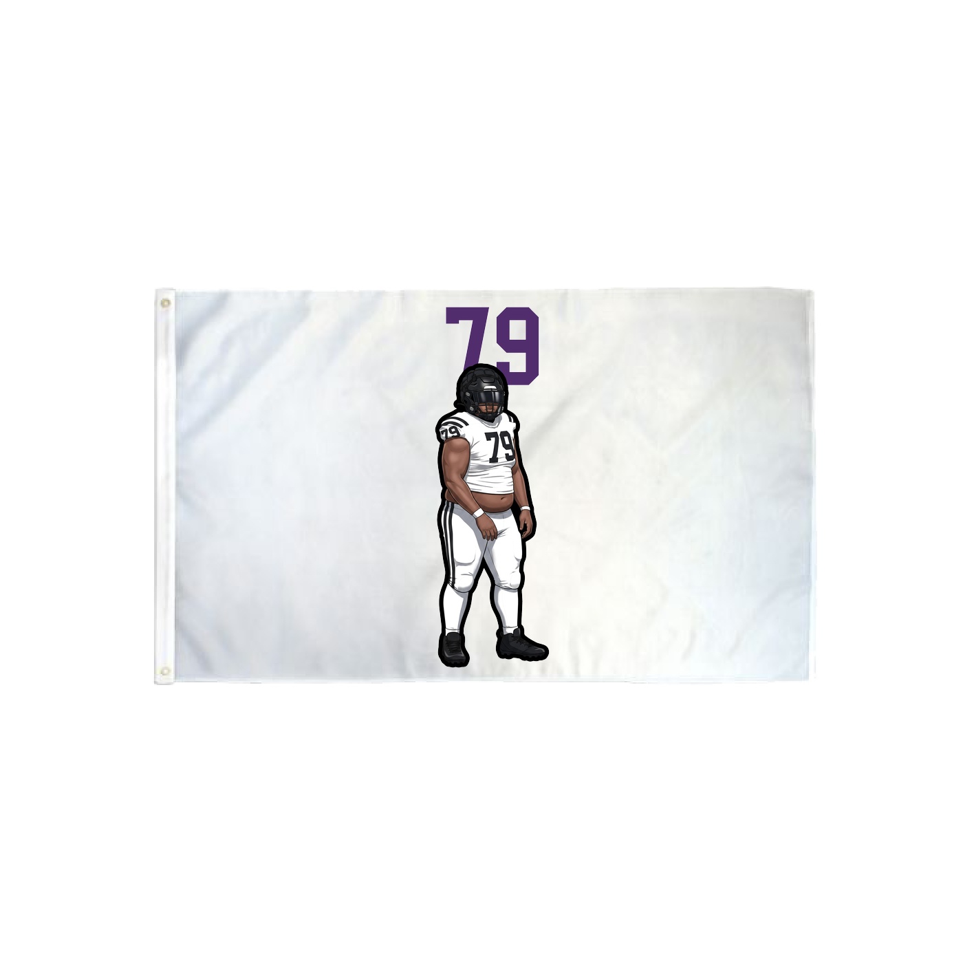 3x5 Flag — Number Top in Classic