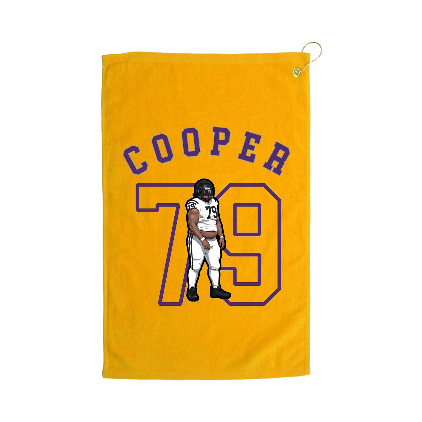 Golf Towel — Shirsey Arch in Gold