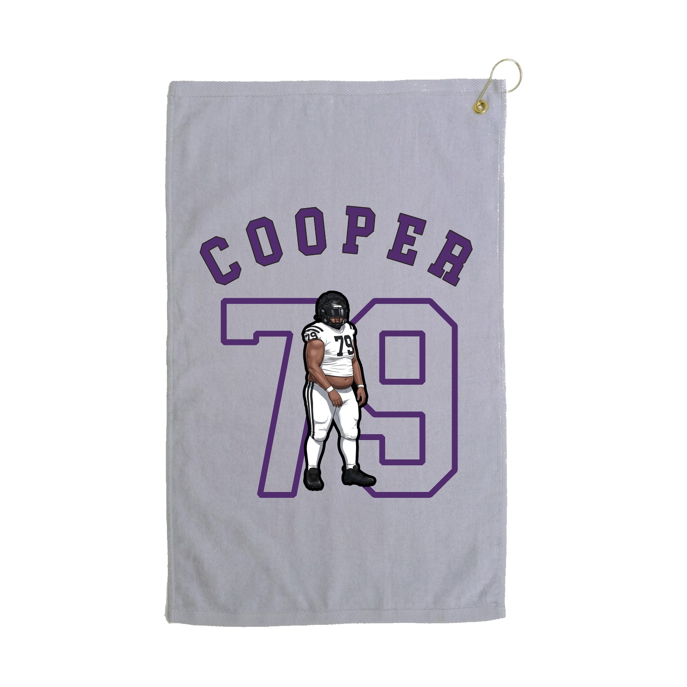 Golf Towel — Shirsey Arch in Grey