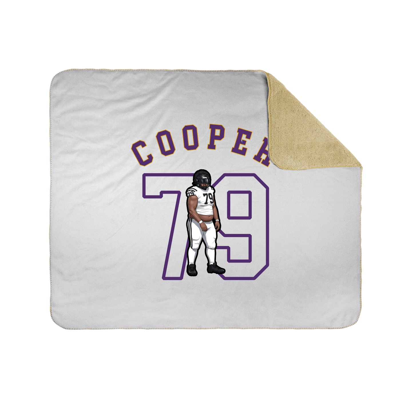 Throw Blanket — Shirsey Arch in White