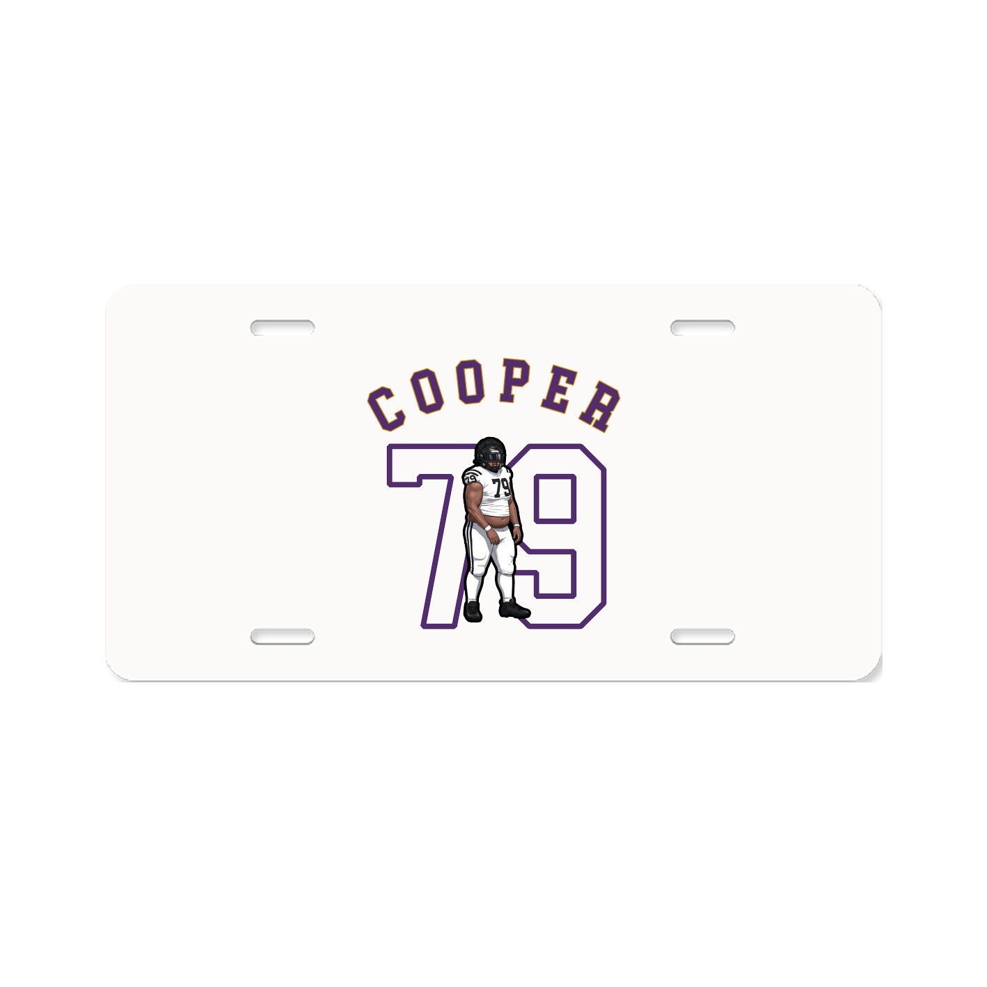 License Plate — Shirsey Arch in Classic