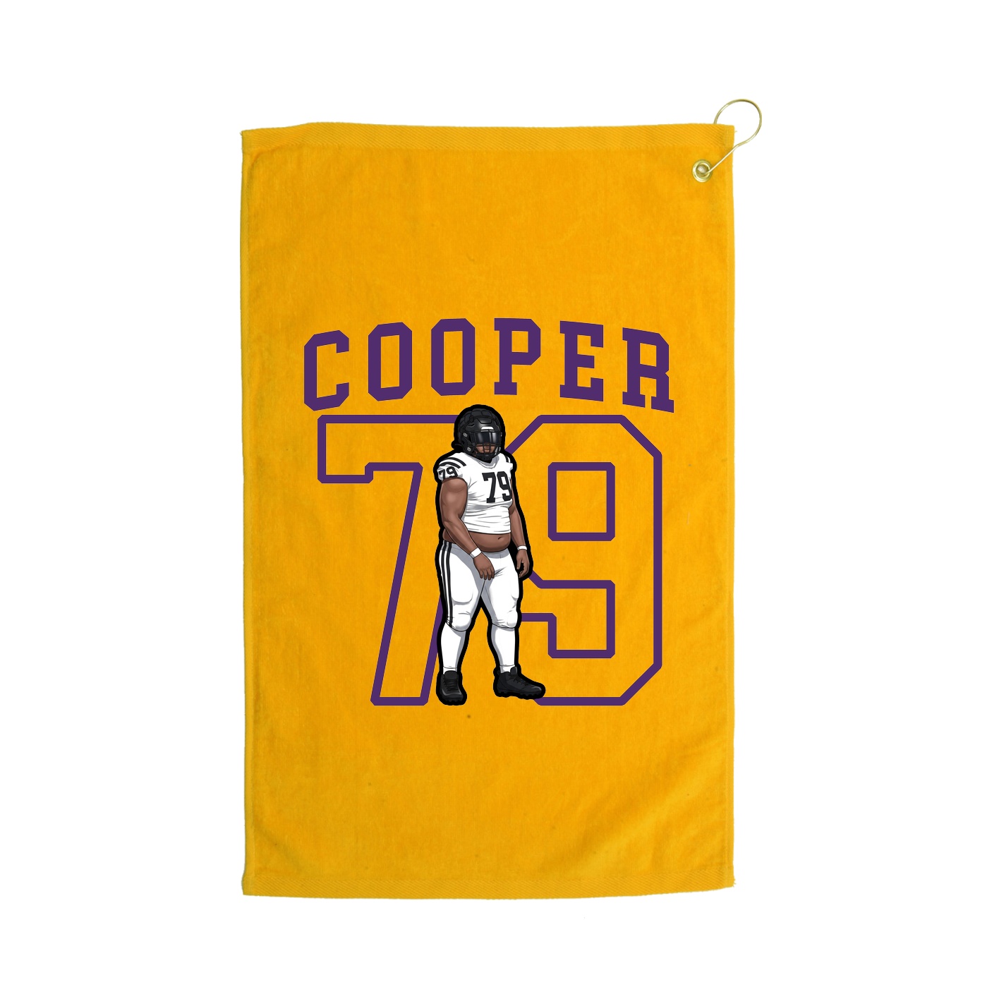 Golf Towel — Shirsey in Gold