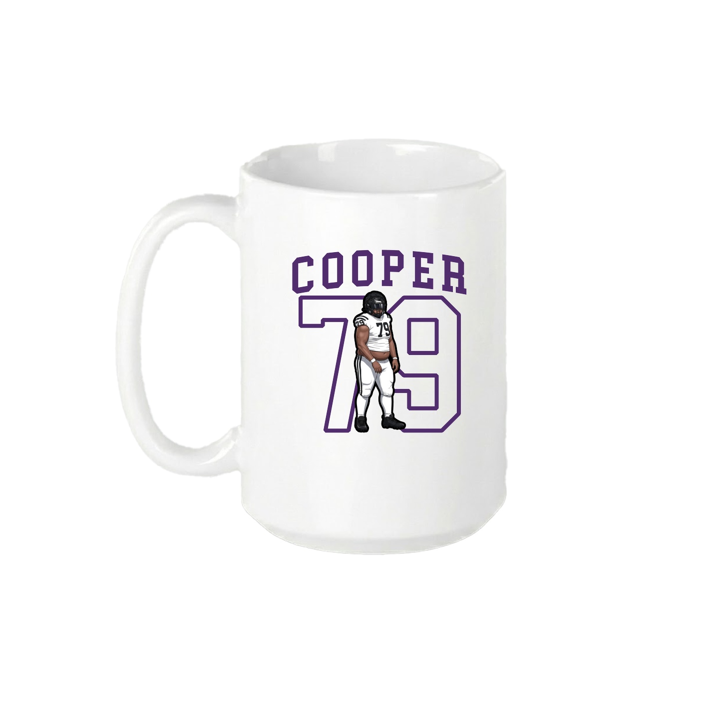 15oz Coffee Mug — Shirsey in White