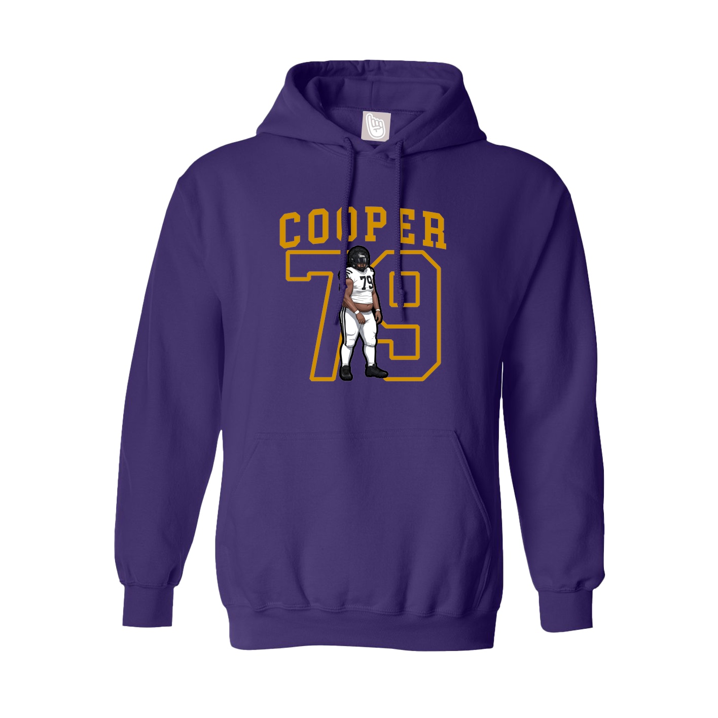 Hoodie — Shirsey in Purple