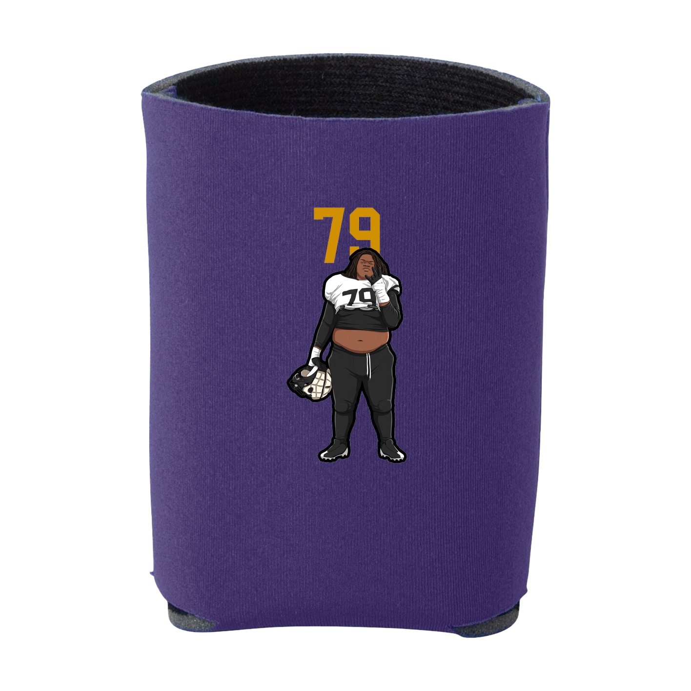 Can Holder — Number Top in Purple