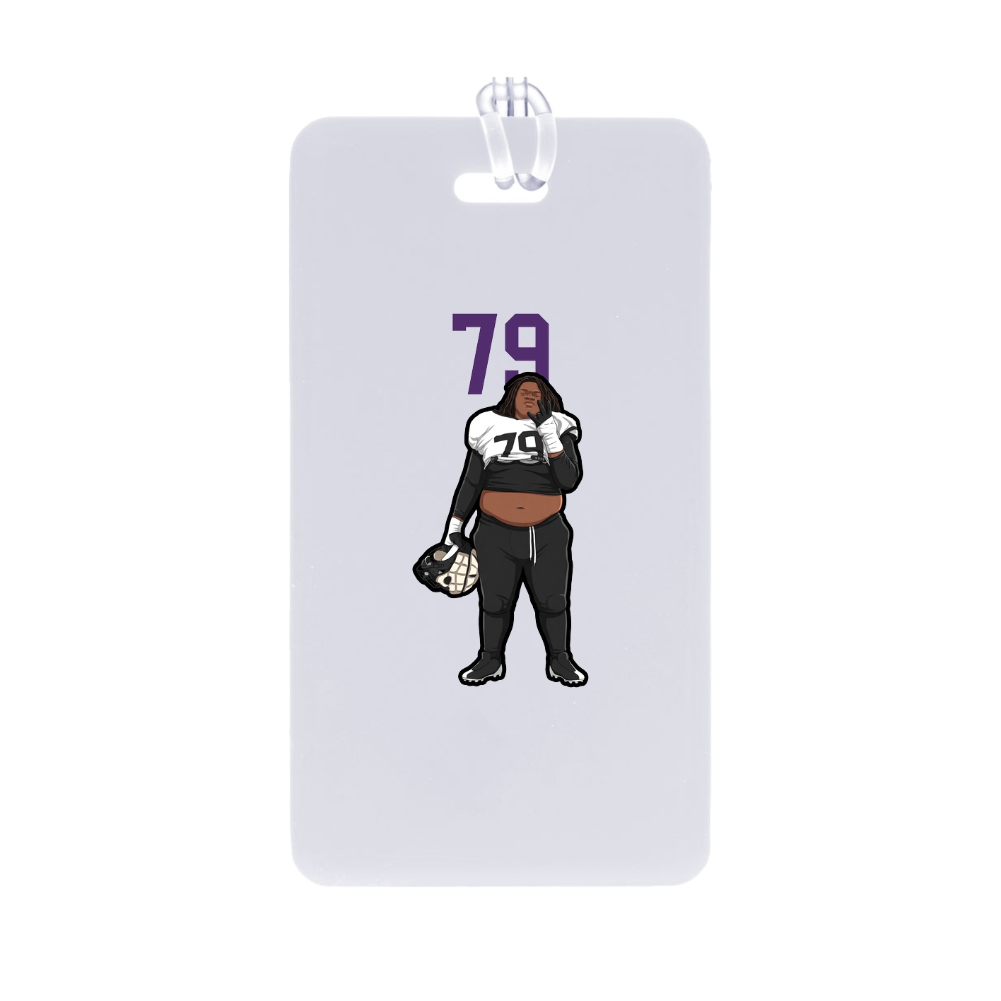 Bag Tag — Number Top in Classic