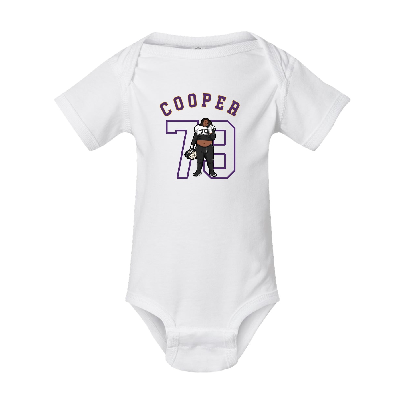 Baby Onesie — Shirsey Arch in White