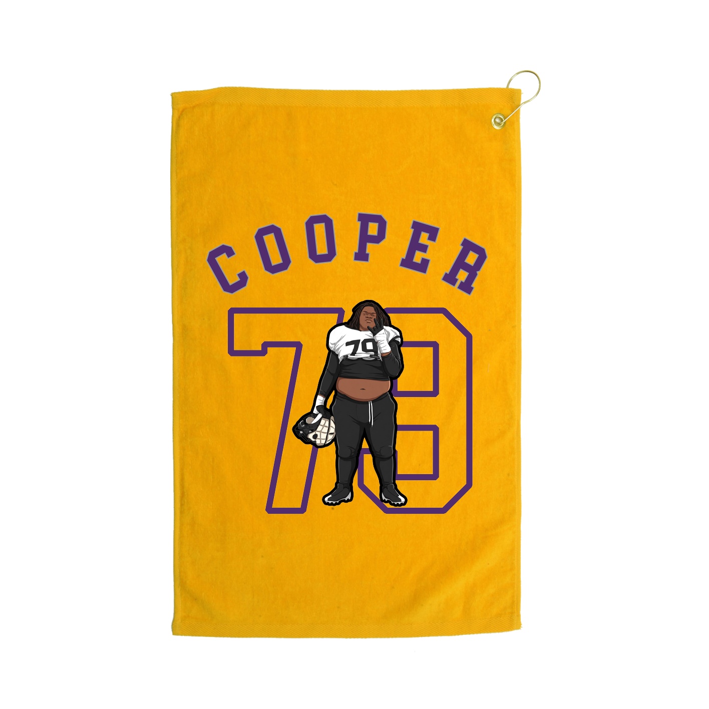 Golf Towel — Shirsey Arch in Gold