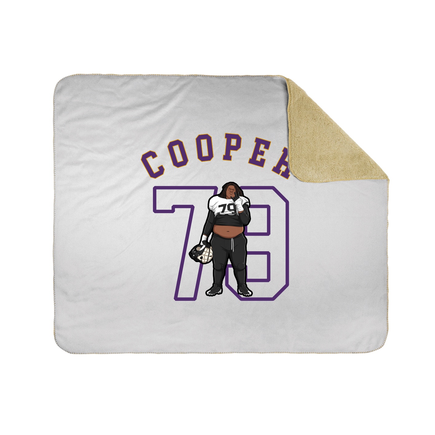 Throw Blanket — Shirsey Arch in White