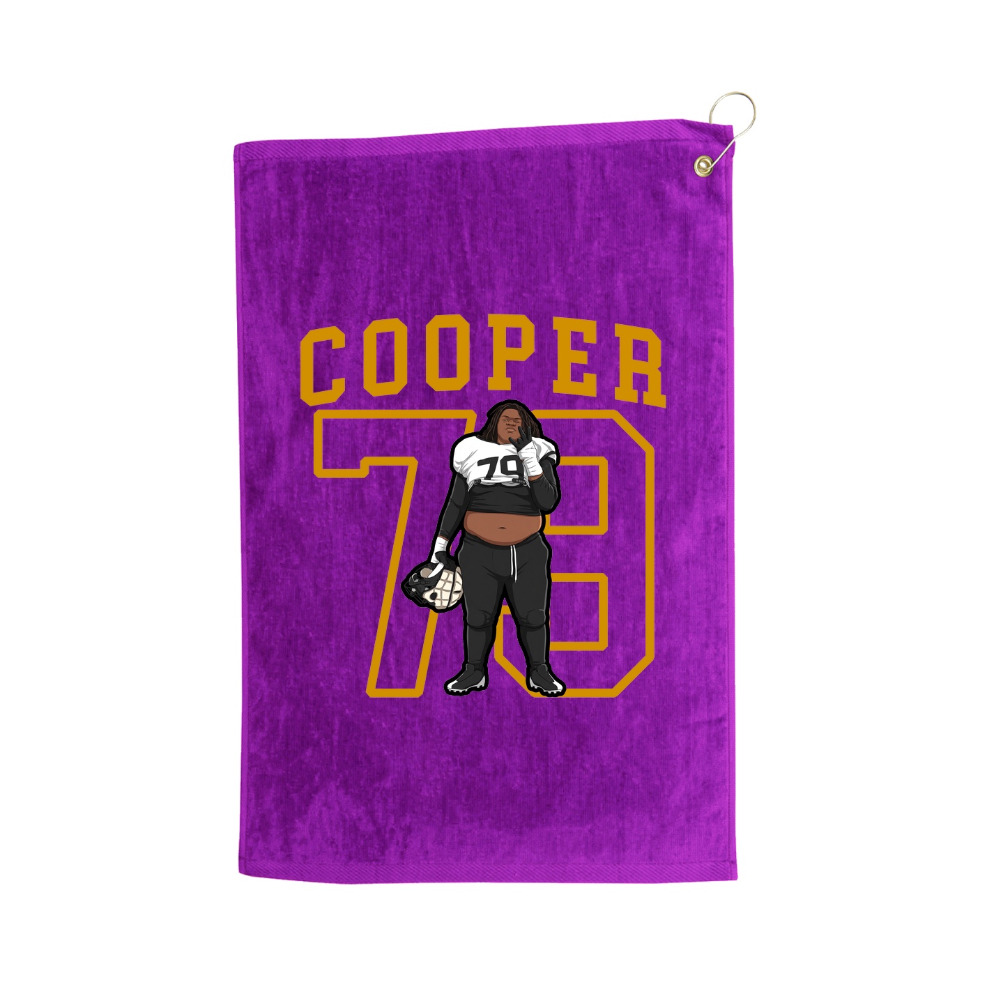 Golf Towel — Shirsey in Purple
