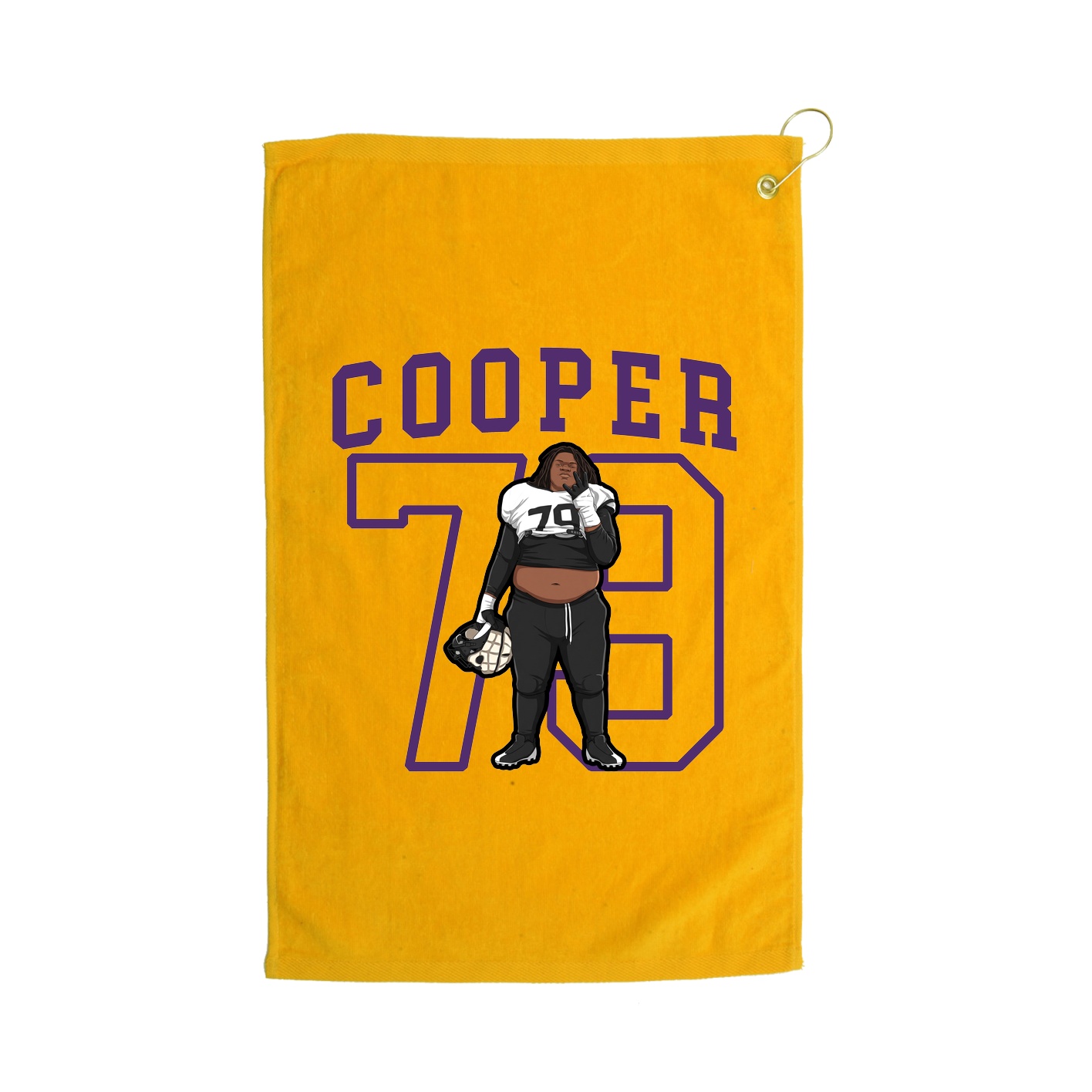 Golf Towel — Shirsey in Gold