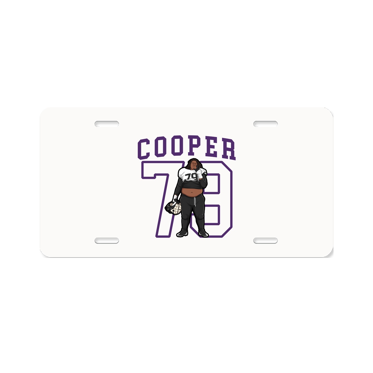 Aluminum License Plate
