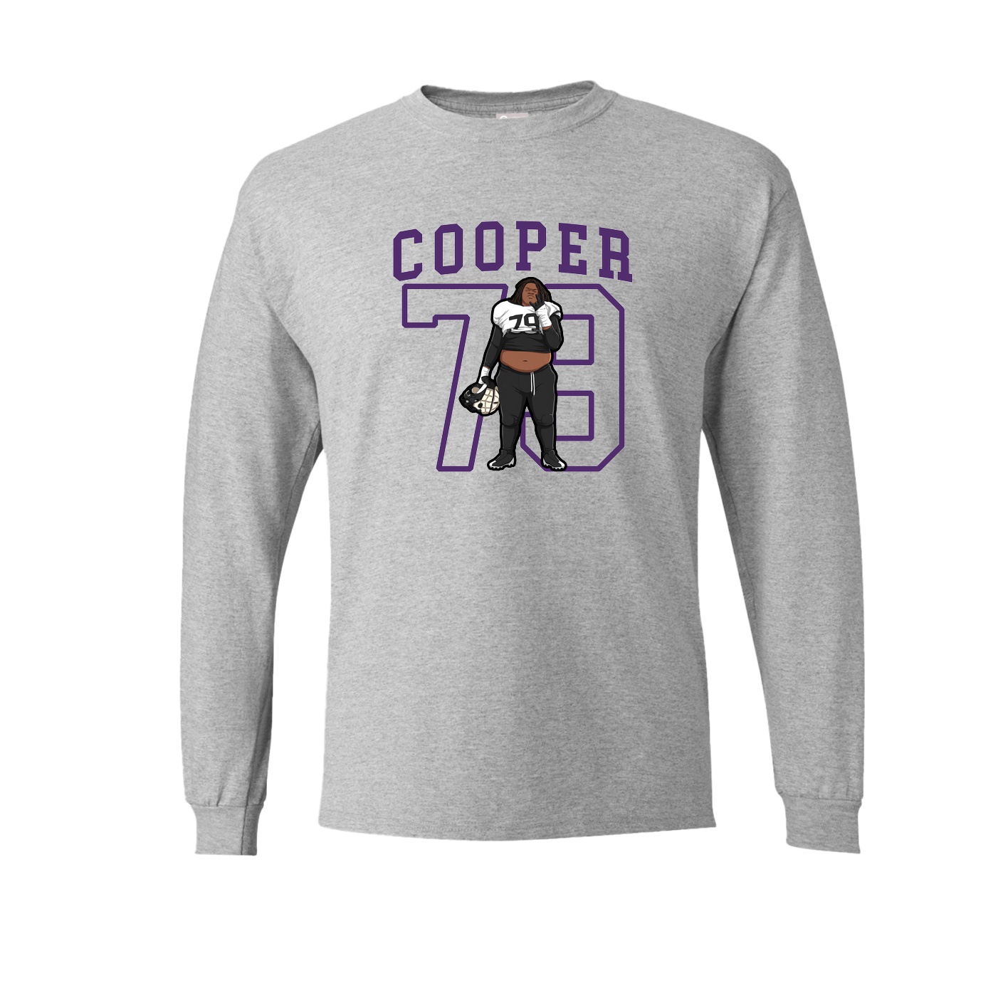 Long Sleeve Tee — Shirsey in Grey