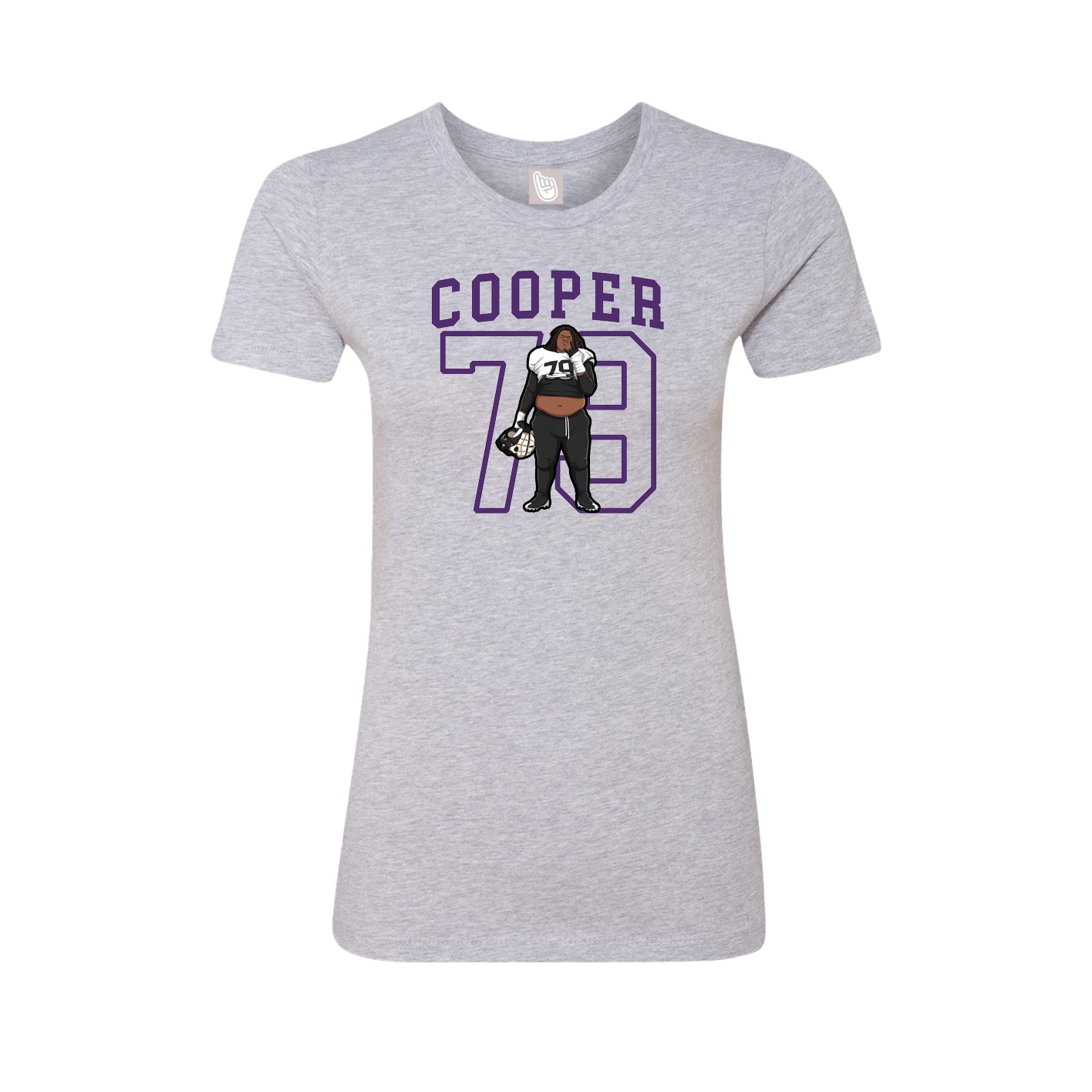 Womens Tee — Shirsey in Grey