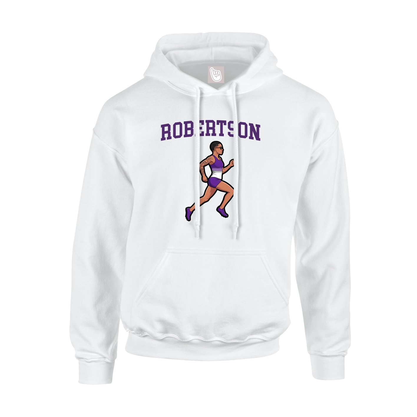 Hoodie — Shirsey in White