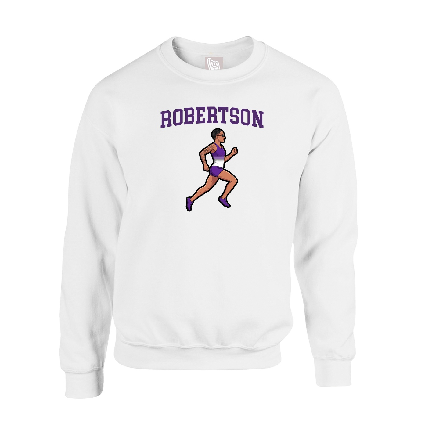 Fleece Crew — Shirsey in White