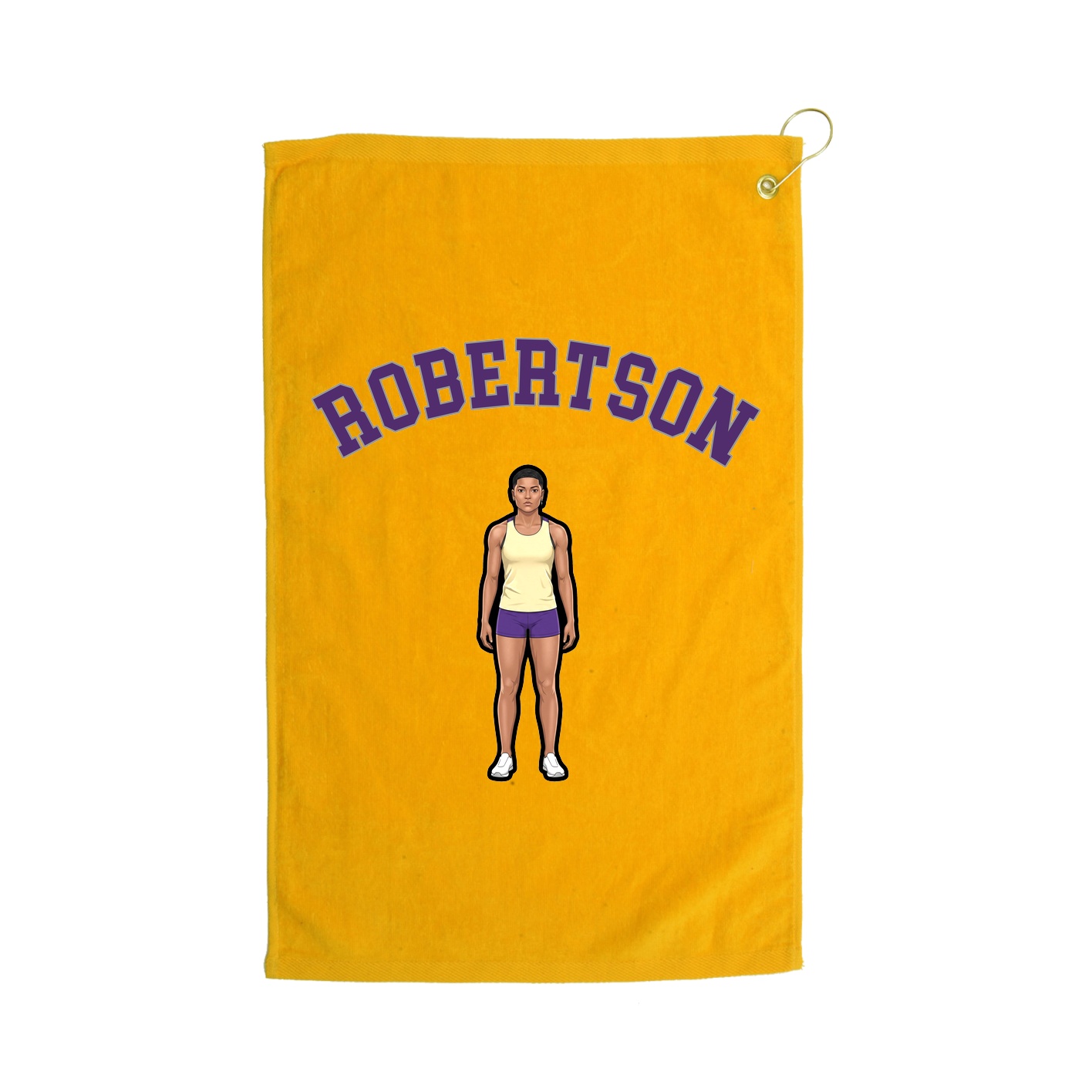 Golf Towel — Shirsey Arch in Gold