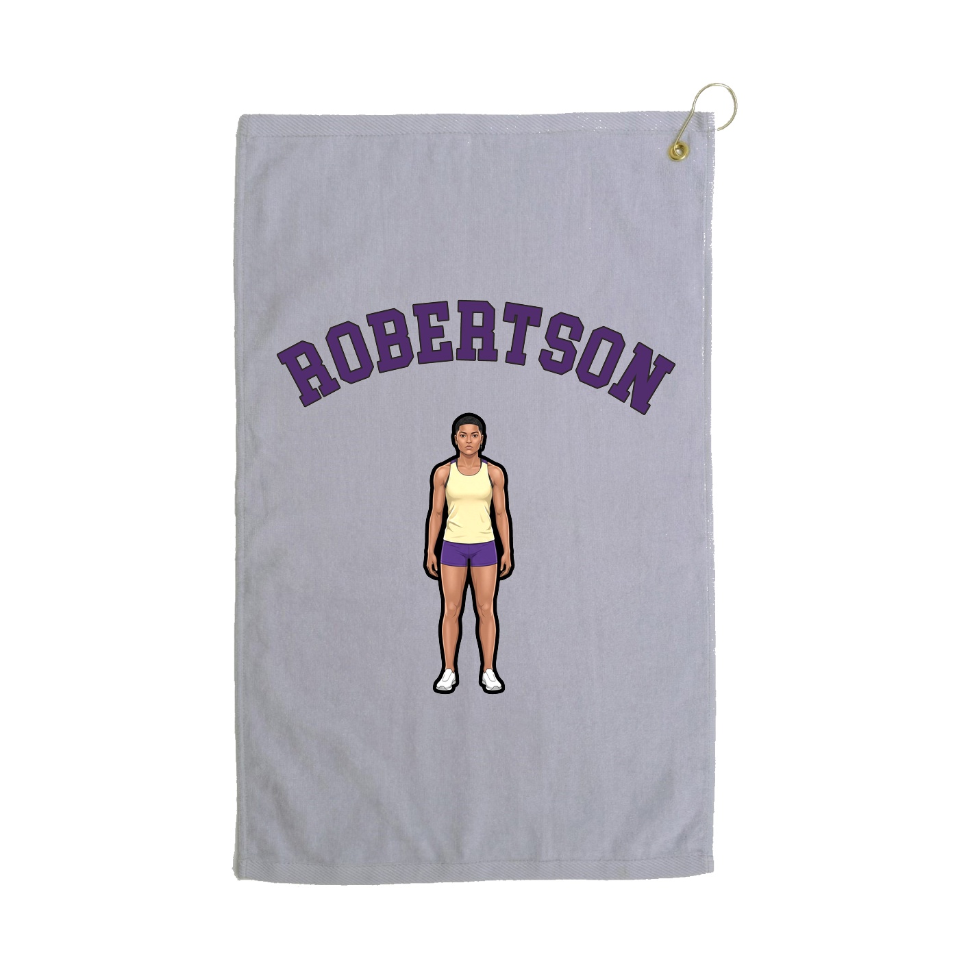 Golf Towel — Shirsey Arch in Grey