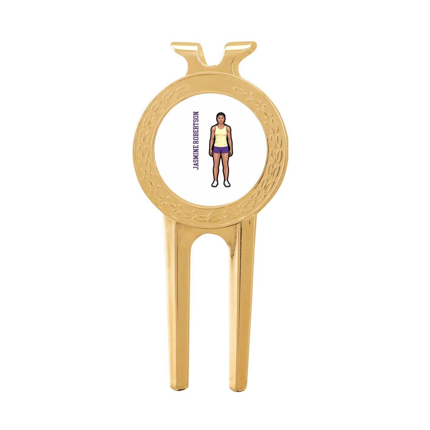 Divot Tool with Ball Marker — Name Vertical in Classic