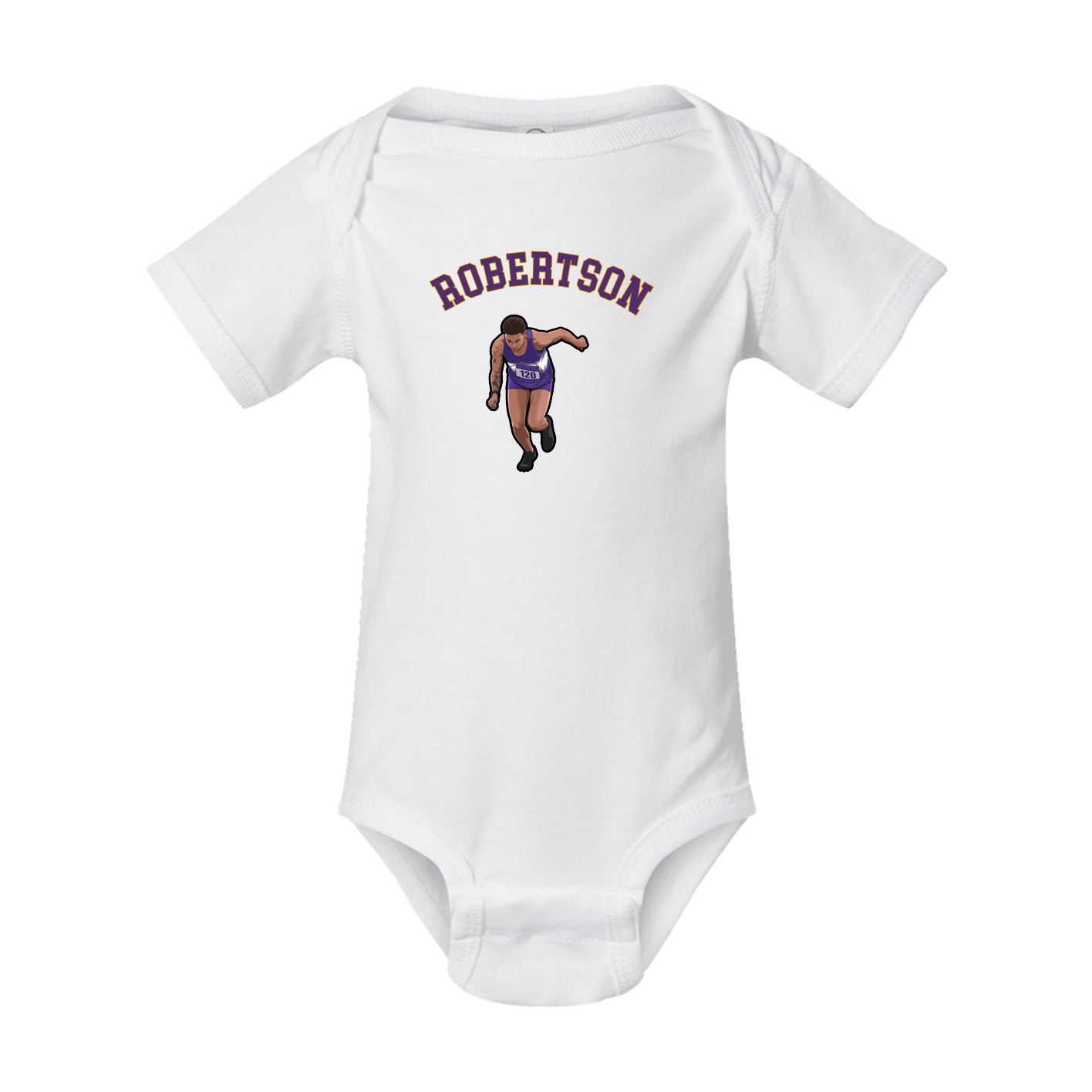 Baby Onesie — Shirsey Arch in White