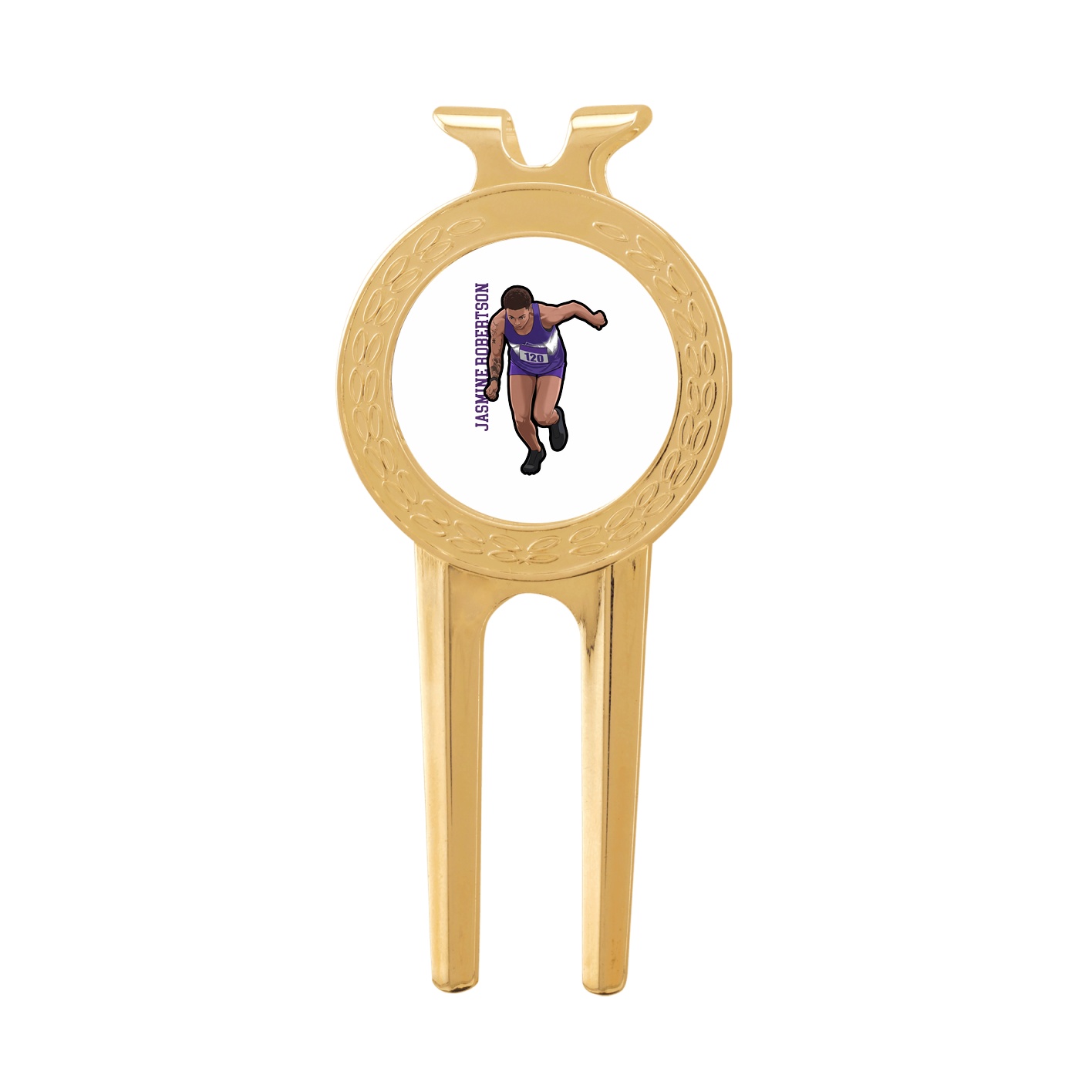 Divot Tool with Ball Marker — Name Vertical in Classic