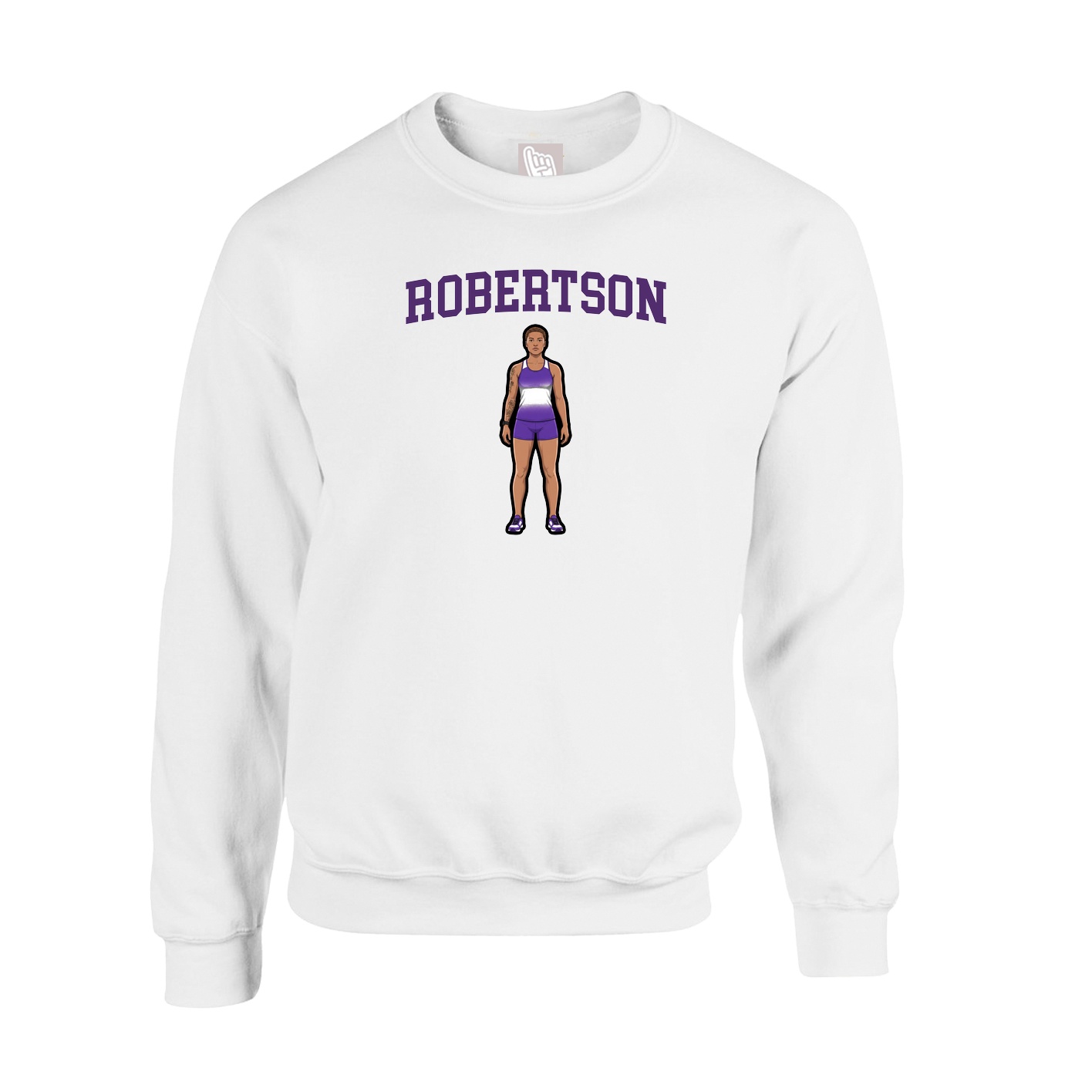 Fleece Crew — Shirsey in White