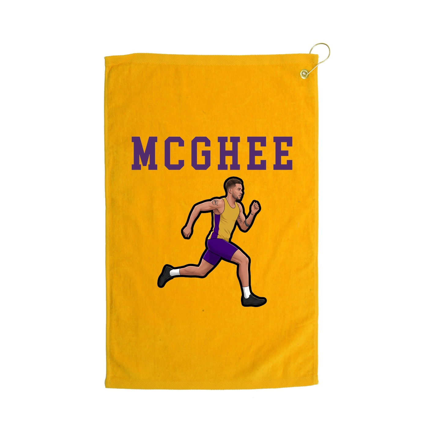 Golf Towel — Shirsey in Gold