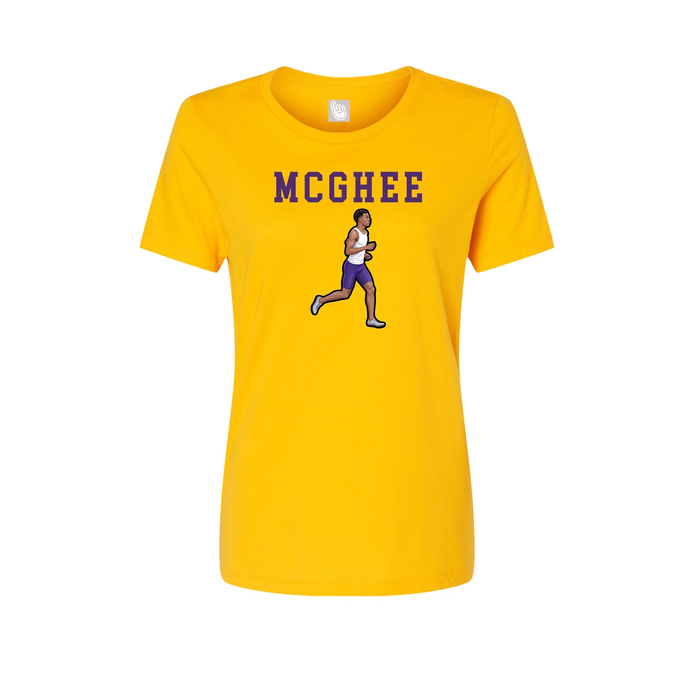 Fitted Women's Tee — Shirsey in Gold