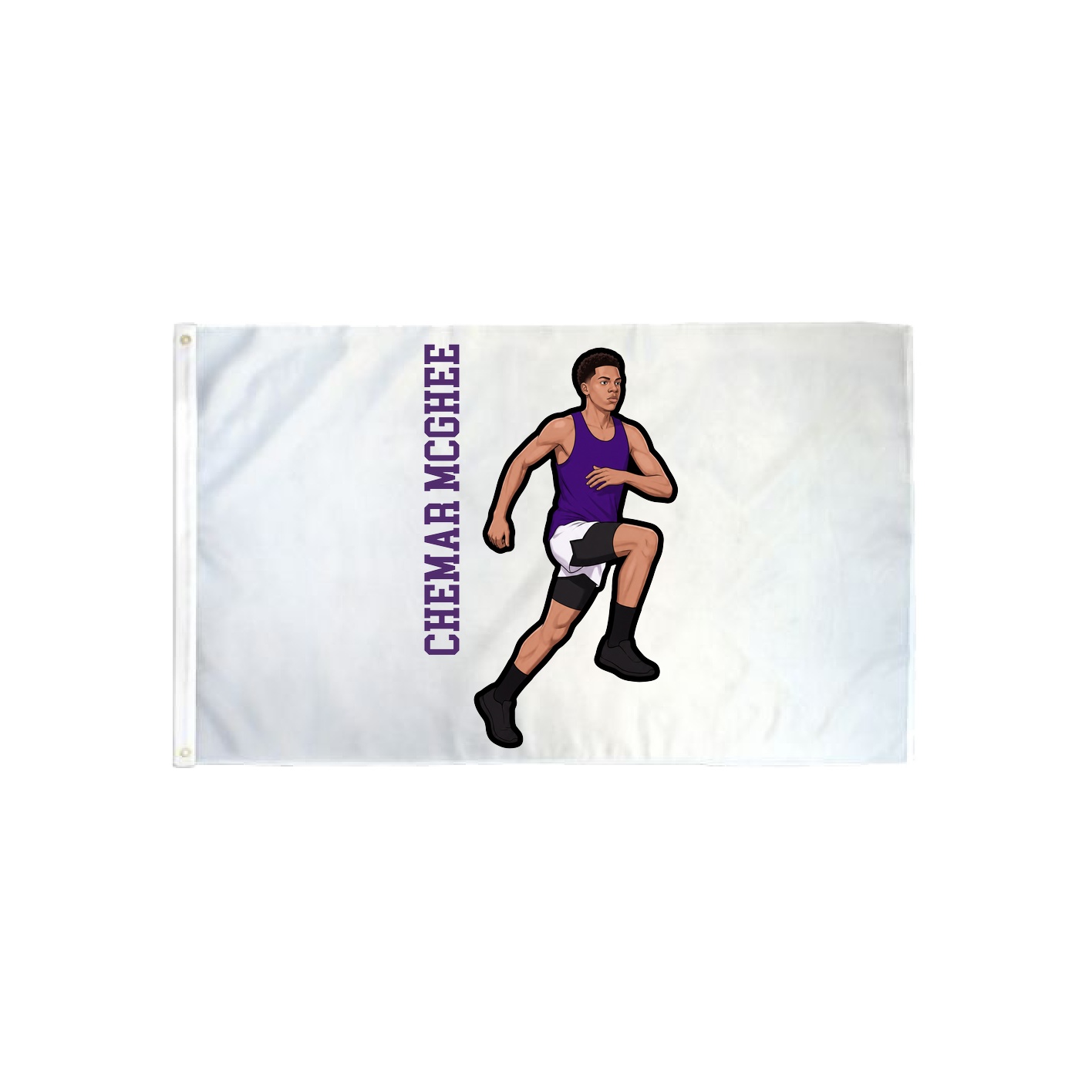 3x5 Flag — Name Vertical in Classic