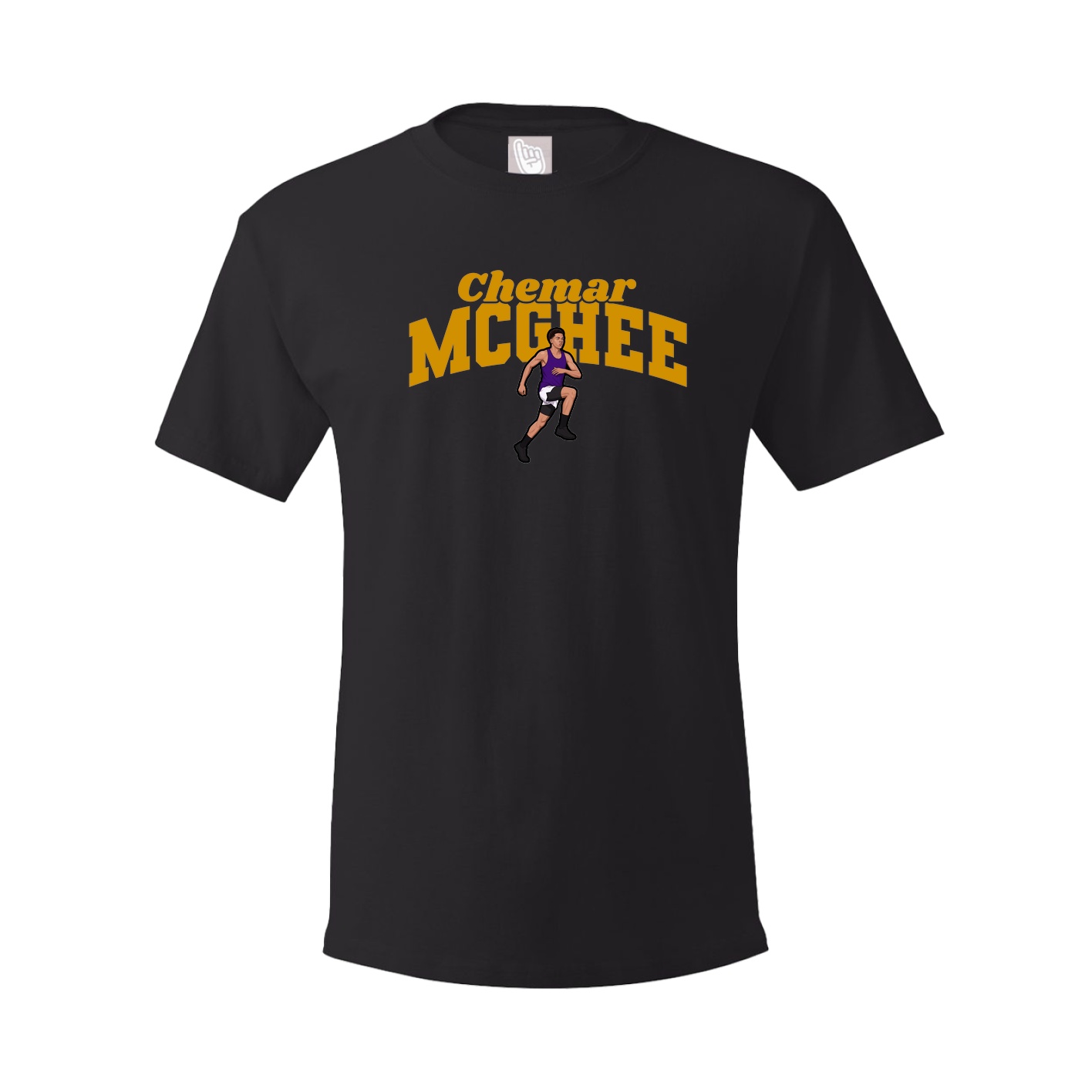 Tee — Signature Arch in Black